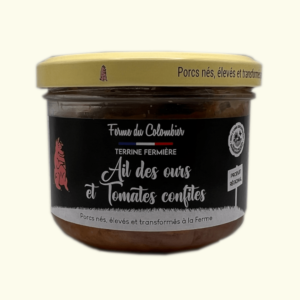 Terrine à l’ail des ours et tomates confites – 180g