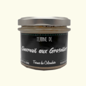 Terrine de chevreuil aux groseilles – 100g