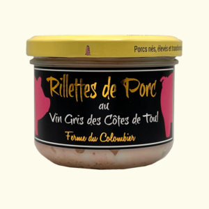 Rillettes au vin gris de Toul – 200g