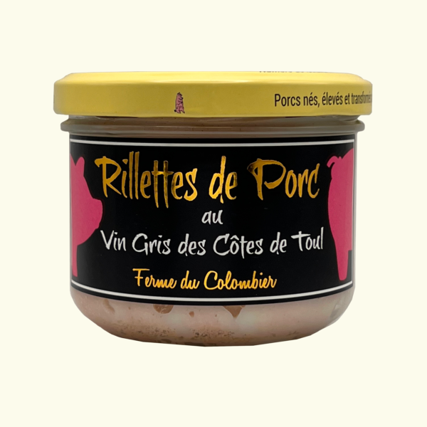 Bocal de rillettes au vin gris de Toul